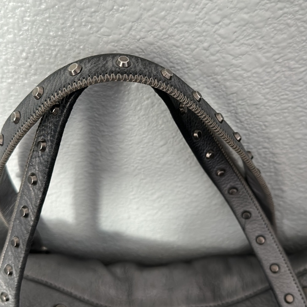 Botkier 'Sophia' Large Silver Satchel Handbag - Picture 3 of 9
